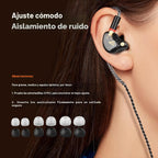 Vibes 202 - Auriculares con cable - Auriculares HiFi in Ear Monitor...