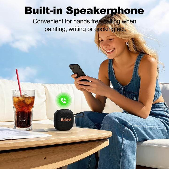 Bobtot Altavoces Bluetooth Portátiles Inalámbricos, Mini Altavoz de...