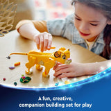 LEGO 43243 - Juguete de construcción Simba de El Rey León