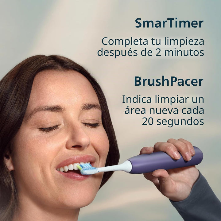 Philips Sonicare 6500 Cepillo de dientes eléctrico recargable, 2 ca...