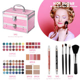 Kit de maquillaje Hot Sugar para adolescentes con estuche de tren,...