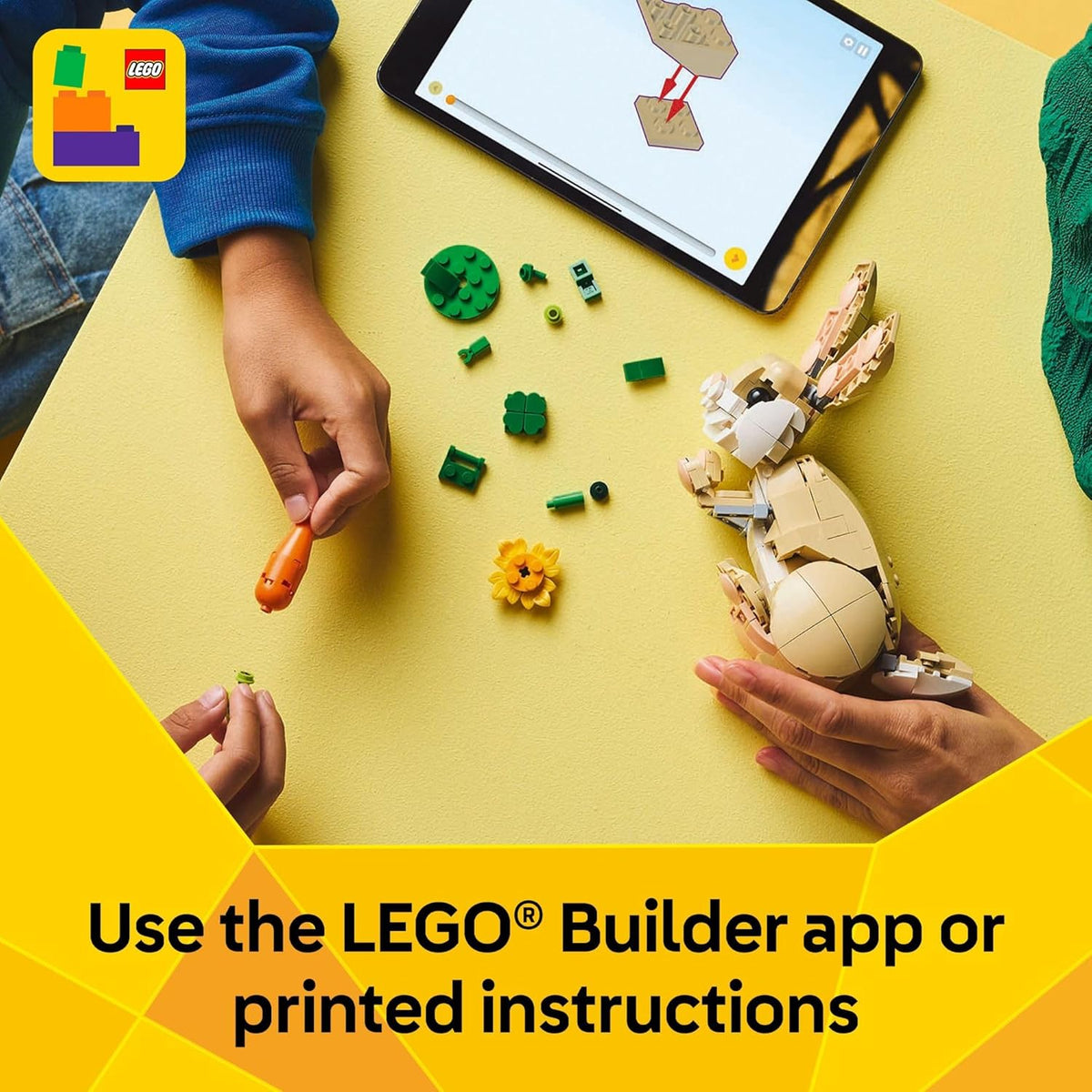 LEGO Creator 3 en 1 lindo conejito de juguete Juego de