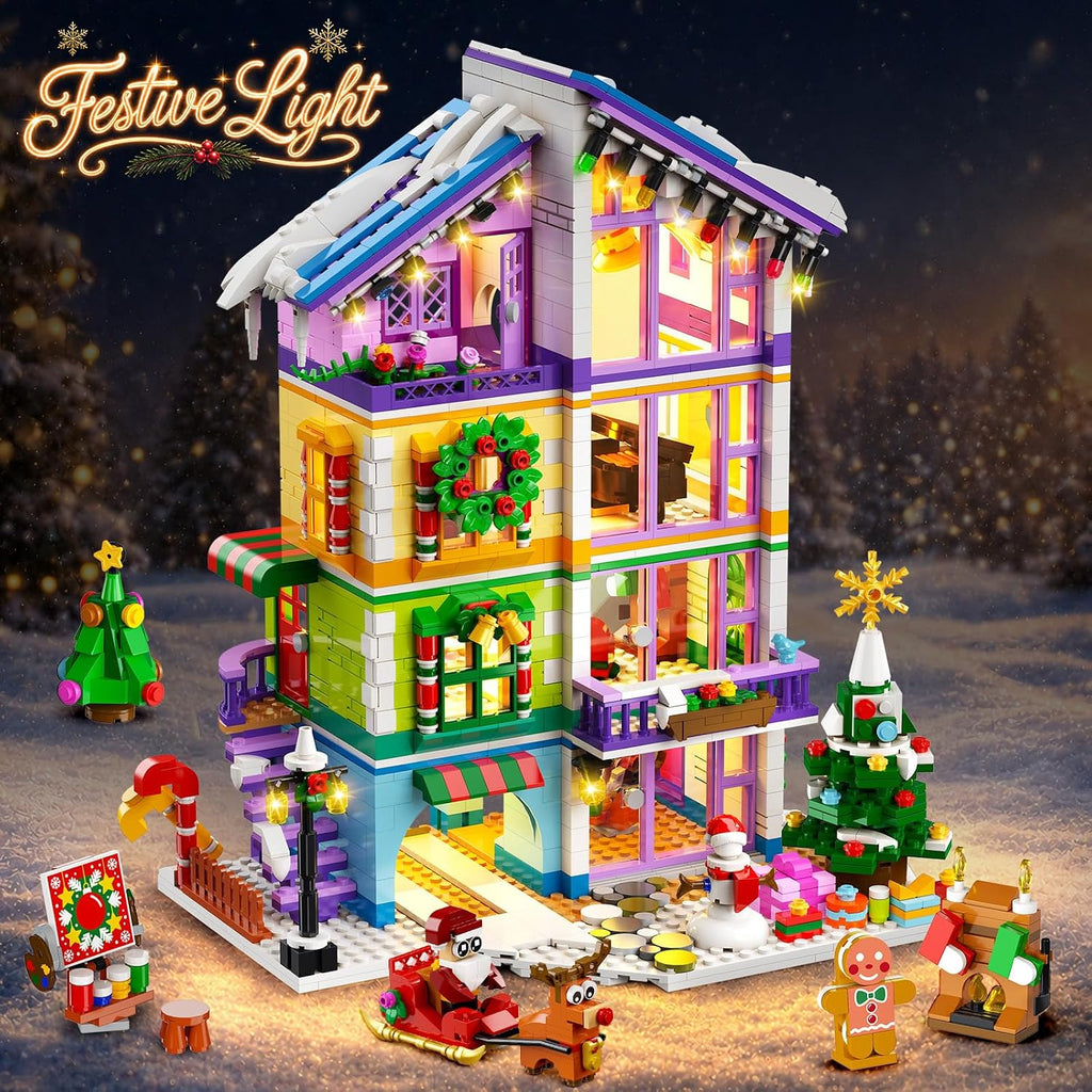 HOGOKIDS Calendario de Adviento 2026 Friends House Mini juguete de
