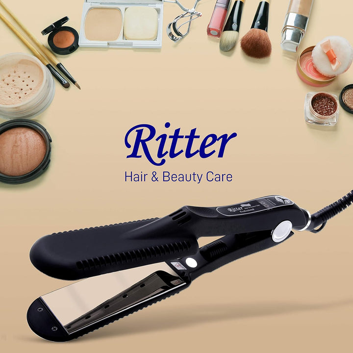 Ritter - Plancha de cabello profesional para peluquería, sistema de...