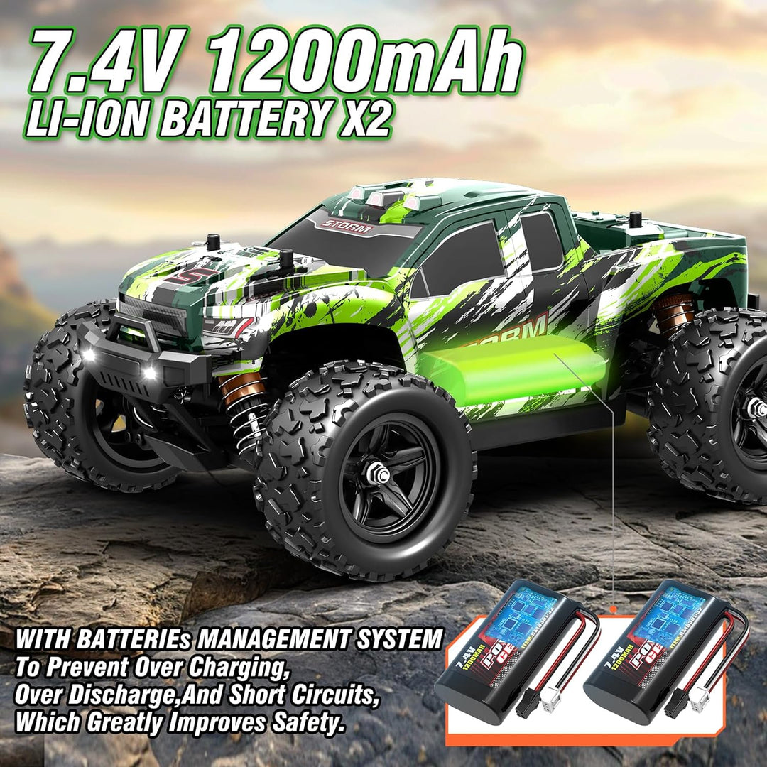 X-TMAGA 1:18 Auto de control remoto todo terreno para adultos y niñ...