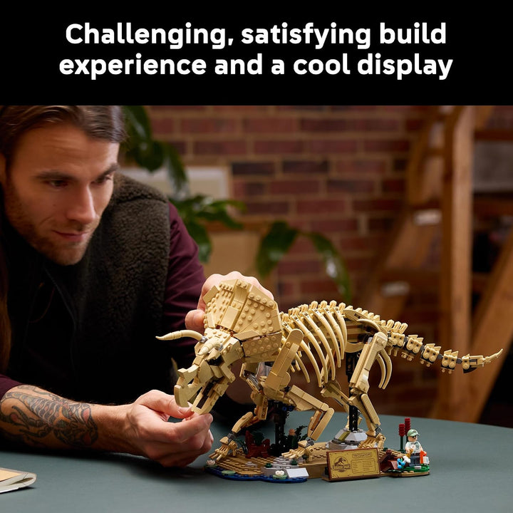LEGO Jurassic World Fósiles de dinosaurios: Triceratops 77985 | Jue...