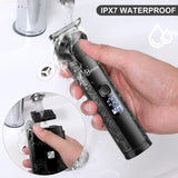 Hatteker Maquinilla de afeitar eléctrica profesional para hombres,...