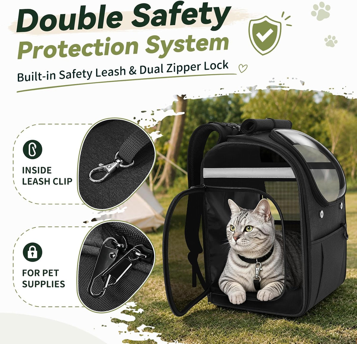 Apollo walker Mochila transportadora para gatos pequeños y perros