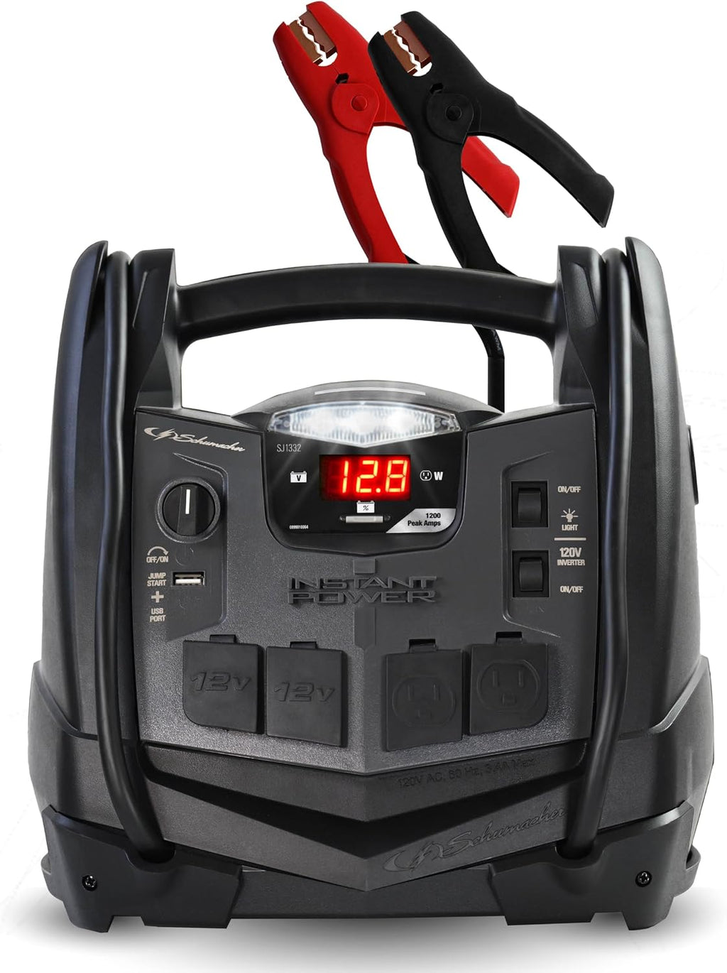Schumacher Electric 1200A Arrancador de Batería para Auto y Estación de Poder – SJ1332