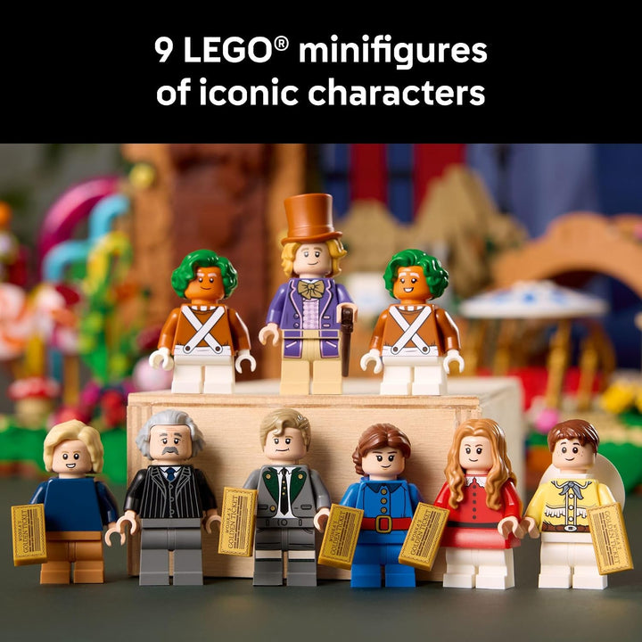 LEGO Ideas - Willy Wonka y la fábrica de chocolate (2025 piezas, 21...
