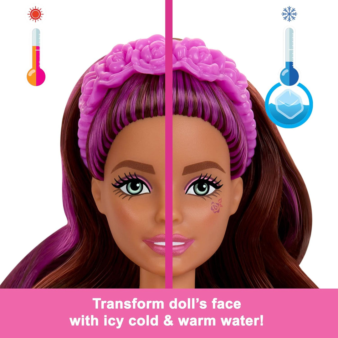 Barbie Muñeca y accesorios de revelación de color, serie bailarina,...