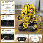 Kit de bloques de construcción de robot STEM RC 5 en 1, juguetes educativos de 6 a 12 años