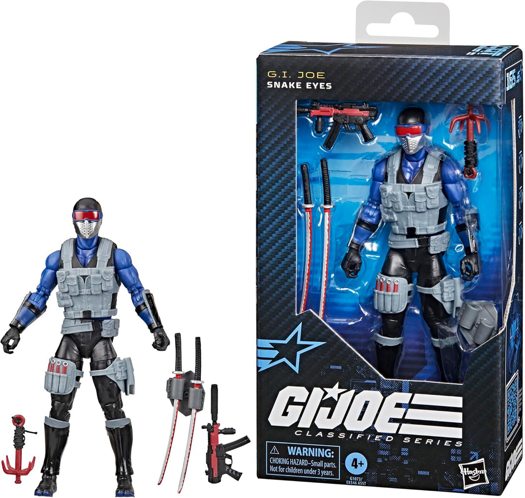 GI Joe Serie clasificada #165 Snake Eyes V4 Figura de