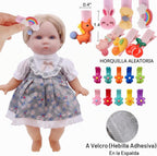 Alive - Ropa y accesorios para muñecas de bebé, 12 juegos de ropa de muñeca para muñecas de 12, 13, 14, 15, 16 pulgadas, ropa de muñeca de bebé, accesorios de trajes de muñeca con horquilla y