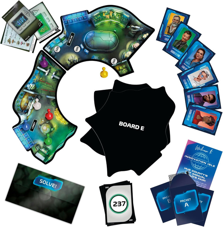 Clue Escape The Worlds Fair - Juego de mesa Escape Room