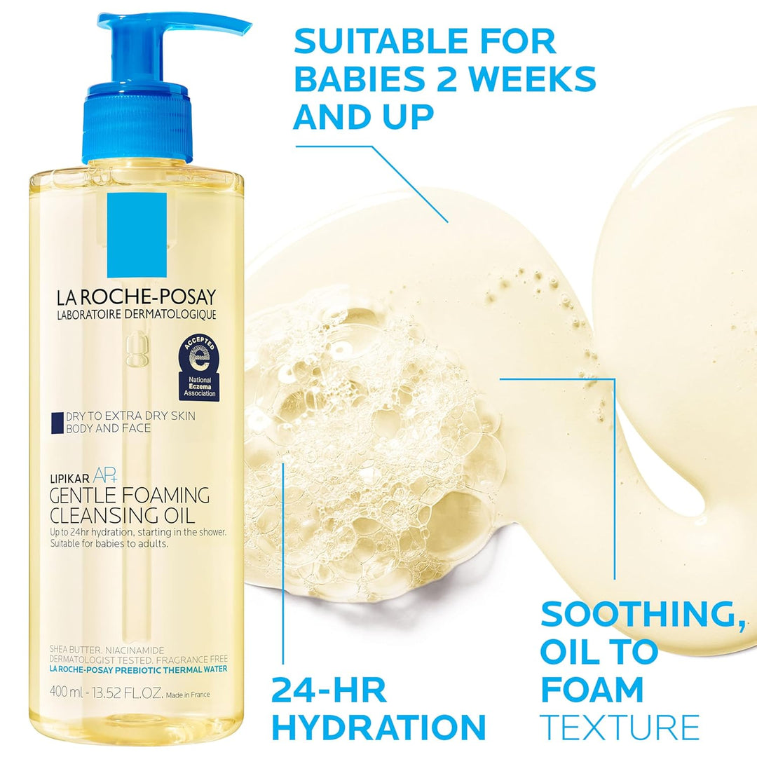 La Roche-Posay Lipikar AP+ - Crema hidratante triple reparadora, lo...