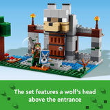 LEGO Minecraft The Wolf Stronghold Fortress Playset