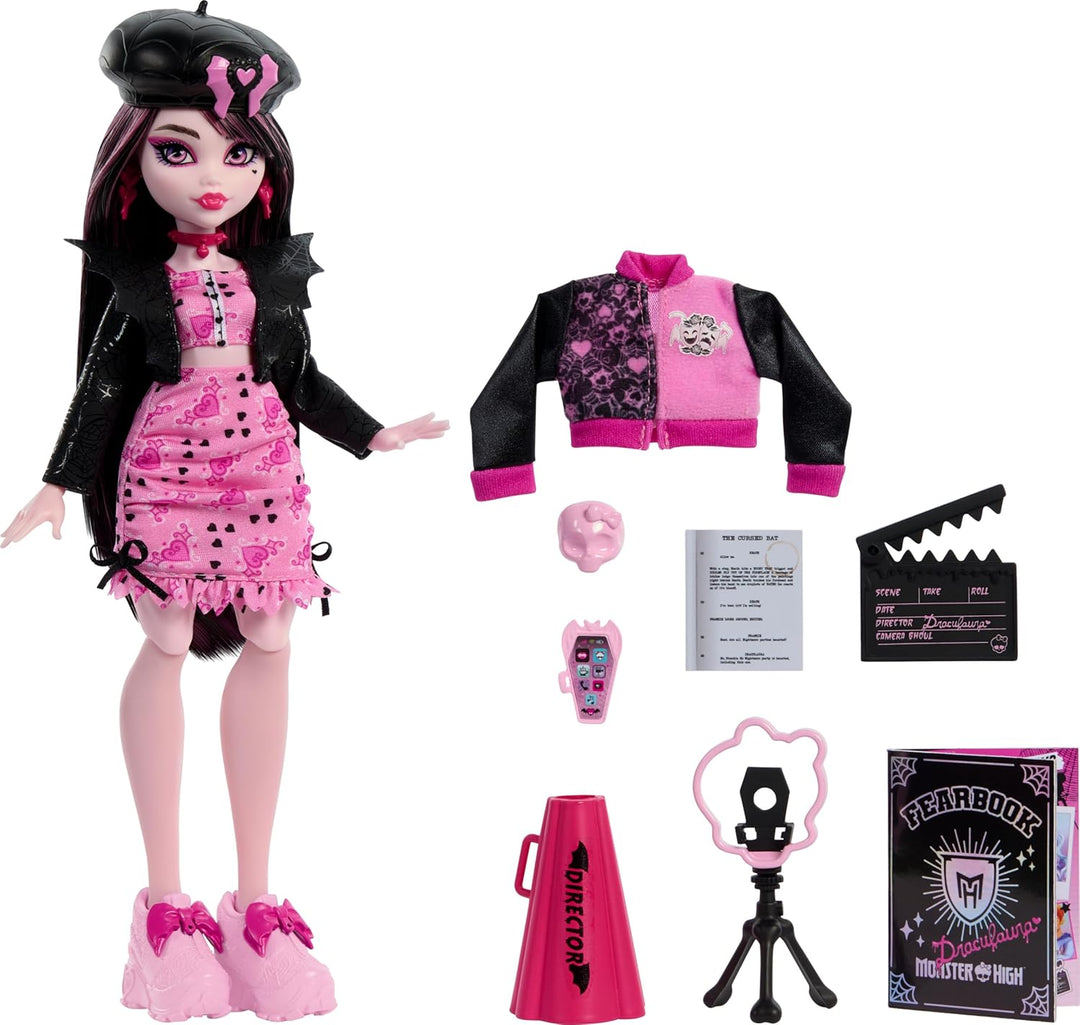 Monster High Draculaura Secret Journal of Horrors Muñeca y accesori...