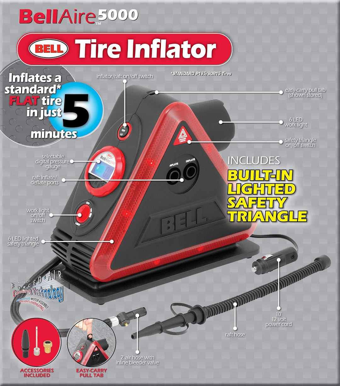 BELL Automotive 22-1-35000-8 Bellaire 5000 inflador de neumáticos d...