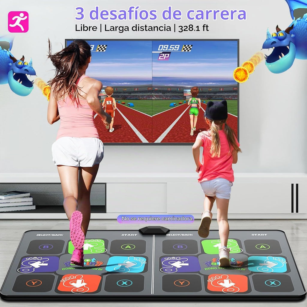 Dance Game Mat para Kids y Adults, Interactive TV Home Gym System