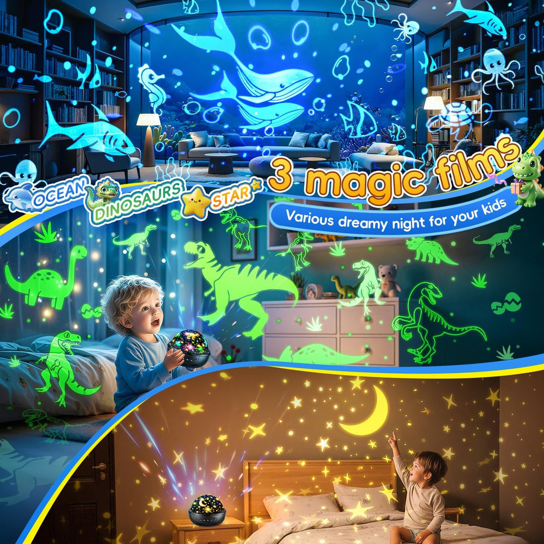 PIKOY Juguetes de dinosaurio para niños de 3 a 8 años | Películas 3...