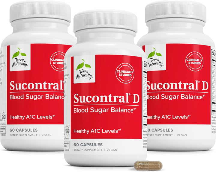 Terry Naturally Sucontral D - Suplemento de complejo B y folato - A...