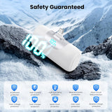 Cargador portátil mini para iPhone Serie 17\/16\/15, Banco de energ...