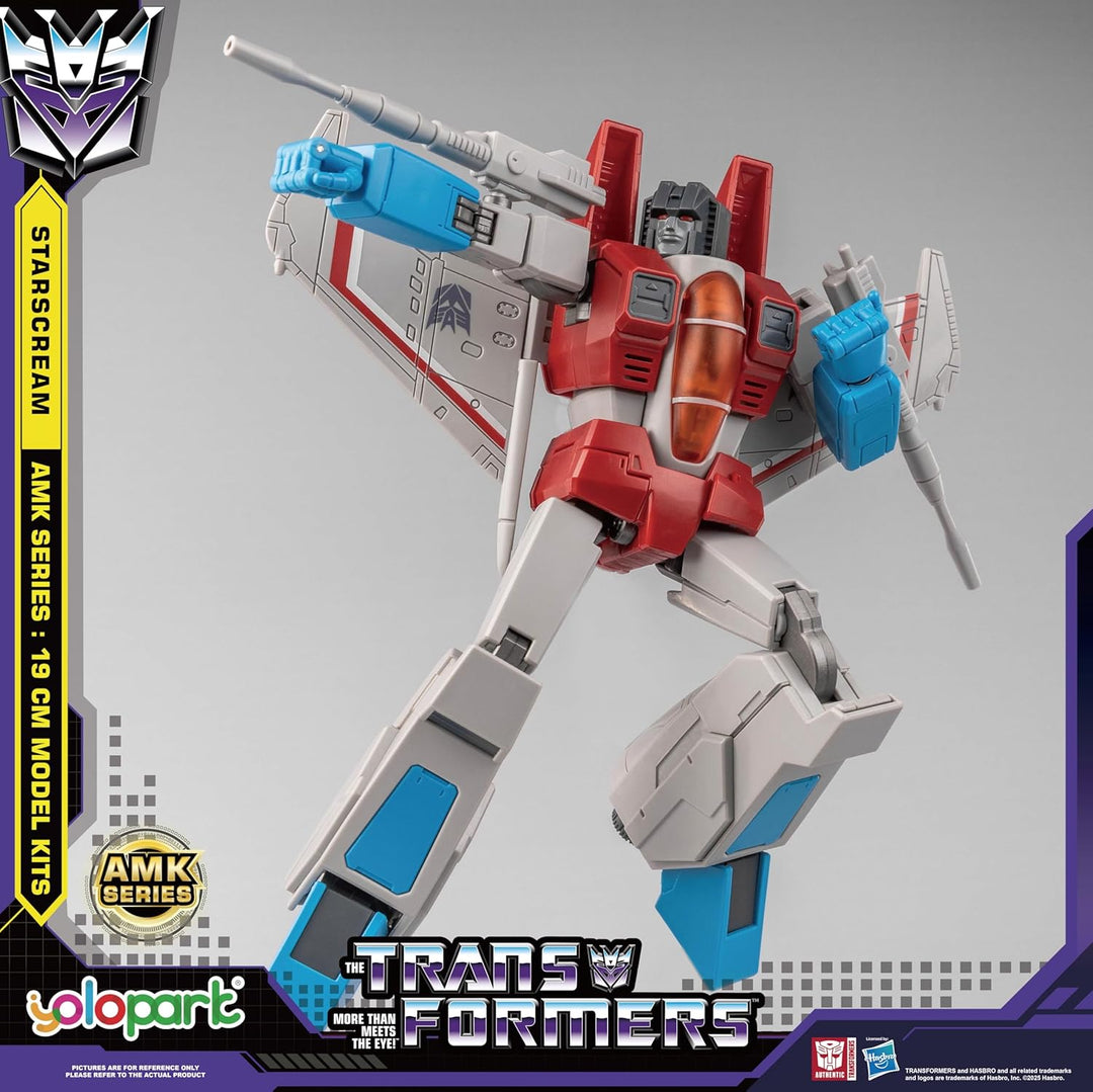 YOLOPARK Starscream Transformer Toys, serie AMK Transformers G1 fig...