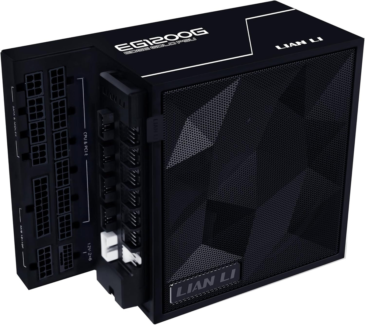 Lian Li EDGE1200W - Fuente de alimentación ATX totalmente modular d...