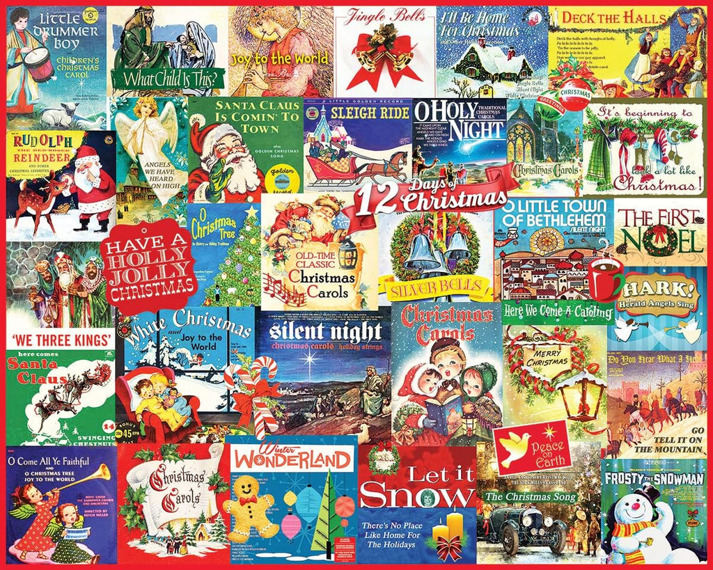 blanco Mountain 1000 Piece Jigsaw Puzzle Winter Christmas, Chrismas Carols
