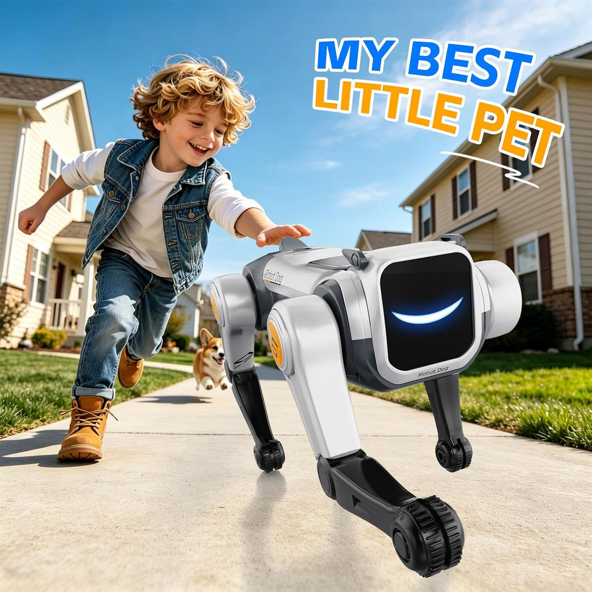 Smart Robot Stunt - Juguetes interactivos para perros STEM con control remoto y de voz, acciones y programación realistas, diseño duradero para niños, para niños y niñas de 6, 7, 8, 9, 10 años