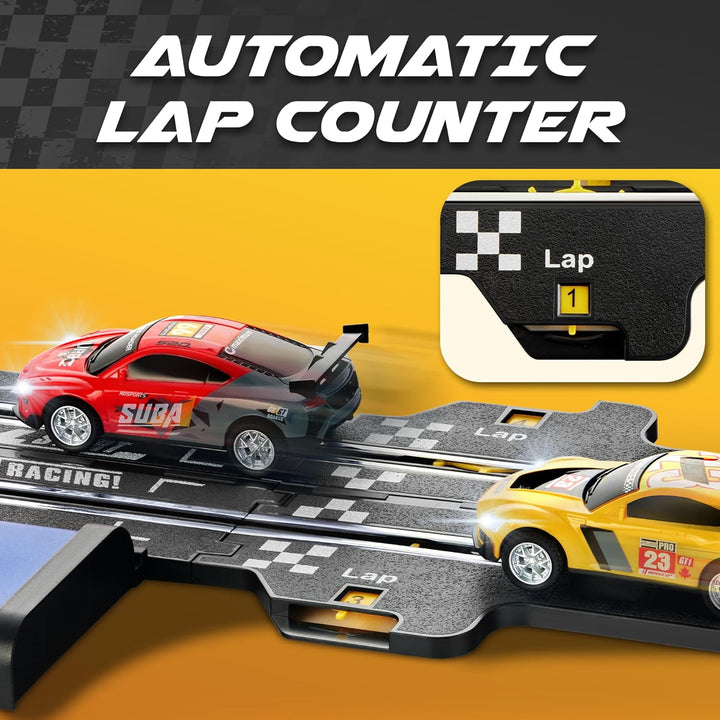 Slot Car Race Track Sets - Juego de pistas de carreras eléctricas,...