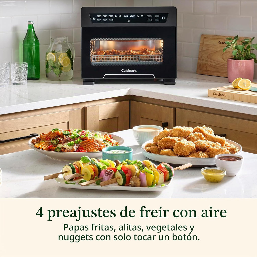 Cuisinart Horno tostador digital con freidora de aire, tamaño familiar 10