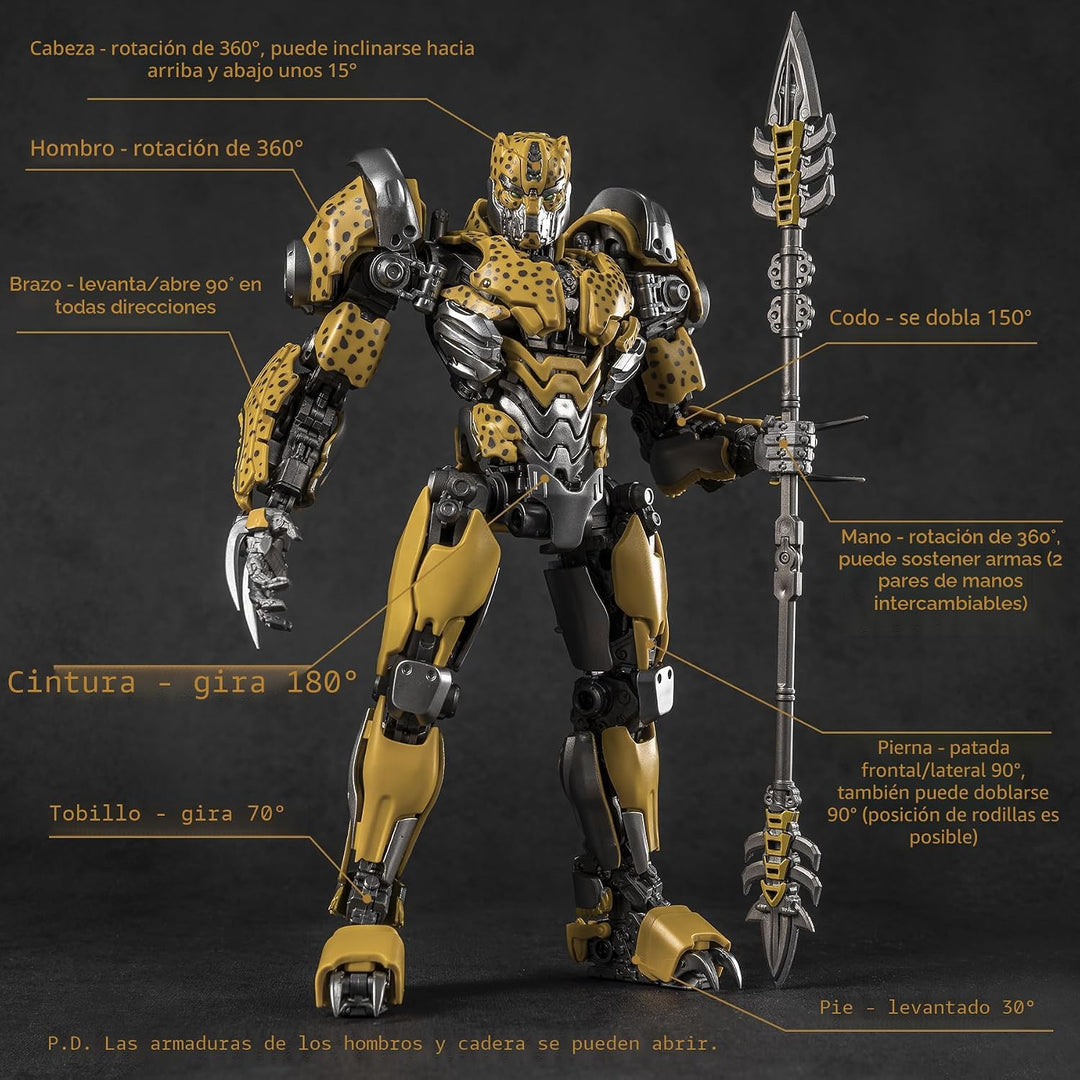 YOLOPARK Transformers Toys Rise of The Beasts Movie Cheetor - Figur...