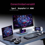 ASUS ROG Strix 32\u201D 1440P USB-C Monitor curvo HDR para juegos (...
