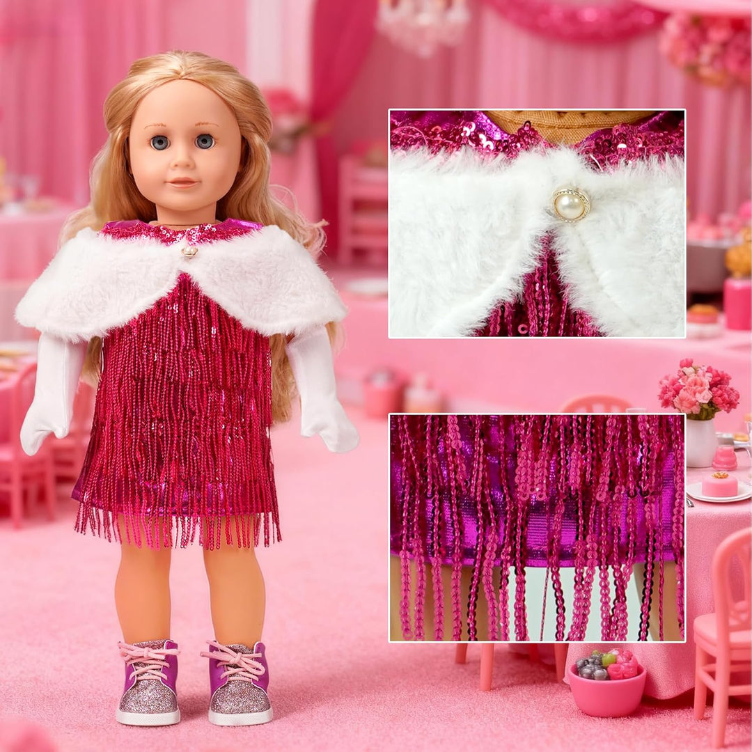 Accesorios de ropa para muñecas American Doll de 18 pulgadas - Jueg...