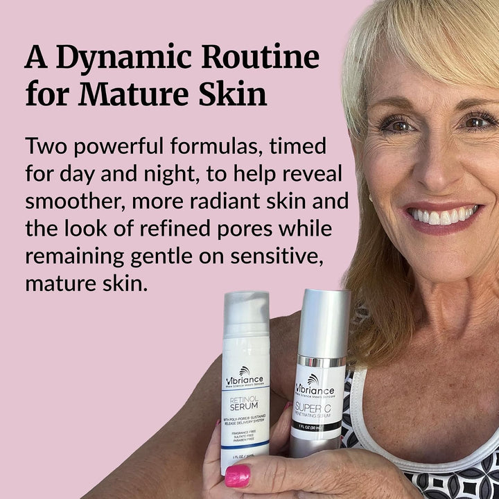 Vibriance Dynamic Duo Skincare Bundle | Suero de vitamina Super C,...