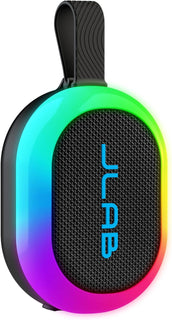 JLab, Partido pop, altavoz Bluetooth portátil, impermeable IP55, LE...