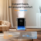 DREO 8L Humidificador inteligente para habitación grande, 80 horas de