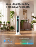 DREO Humidificador inteligente de 11 L, habitación grande, 700 pies