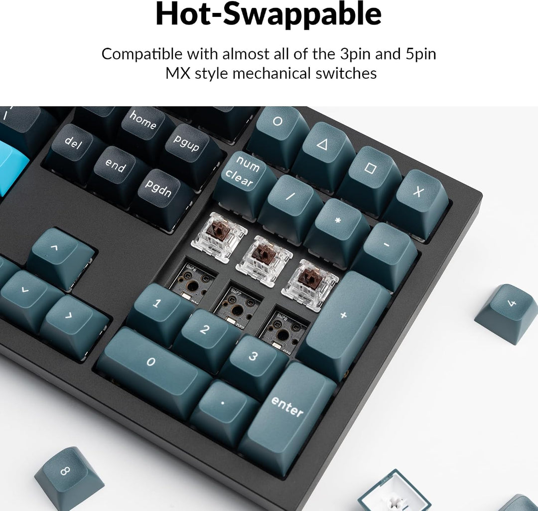 Keychron Q6 Pro Teclado Mecánico Programable con Botón Giratorio QM...