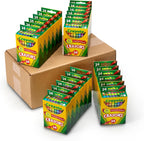 Crayola Crayons al por Mayor (24 Paquetes), Elementos Esenciales y Necesarios para Salones de Clase