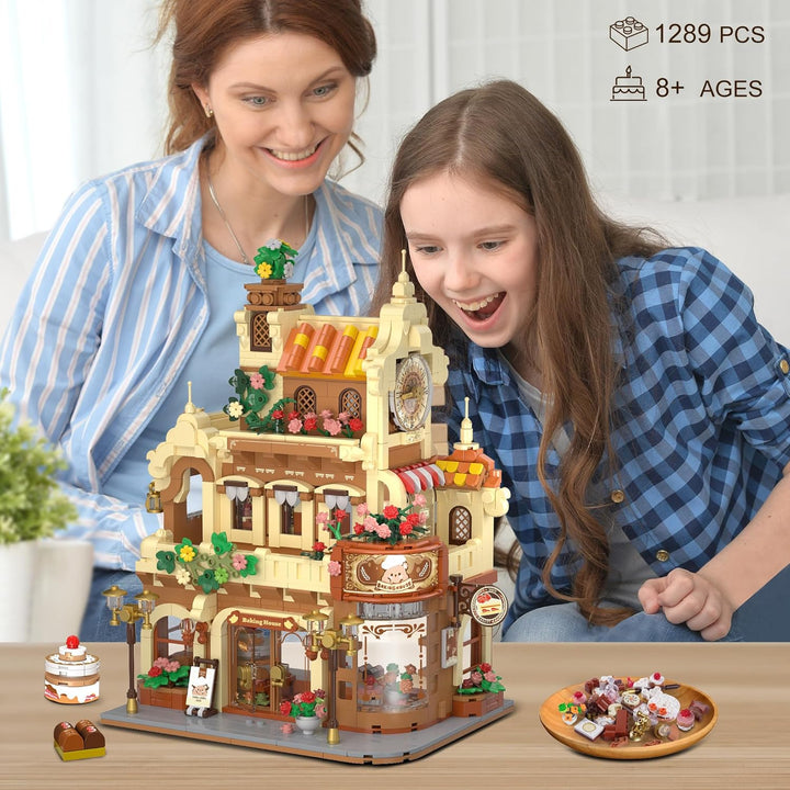 City Bakery Cafe House - Juego de construcción de casa con
