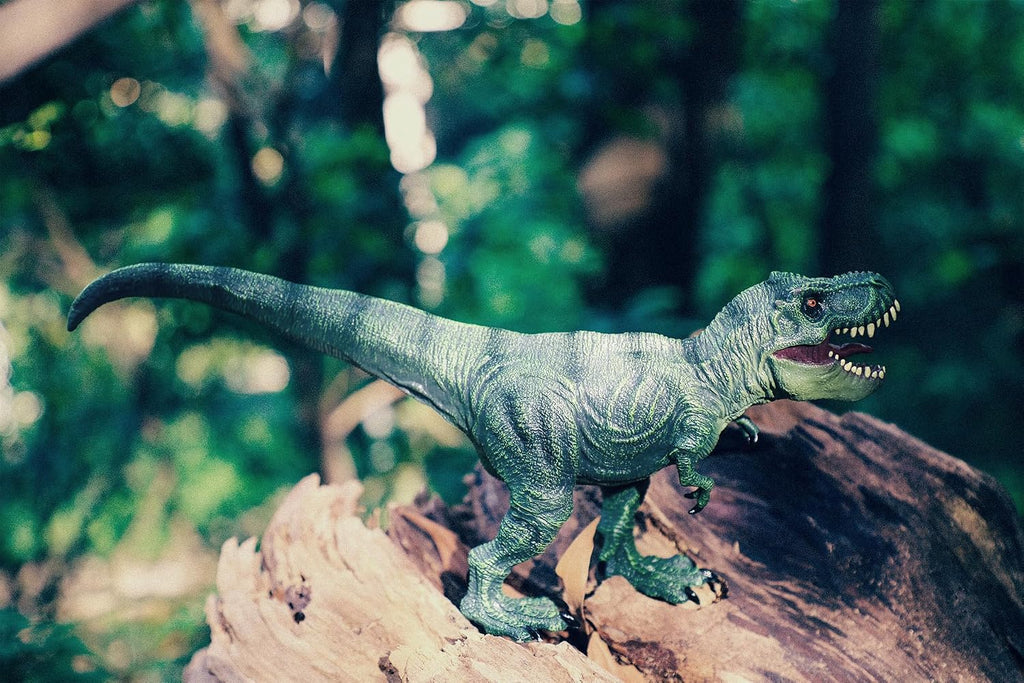 RECUR Juguetes de dinosaurio Tyrannosaurus Rex de 13 pulgadas, figura de acción realista de T-Rex, figura de juguete Jurassic Trex, modelo de mundo prehistórico para niños y niñas a partir de 3 años