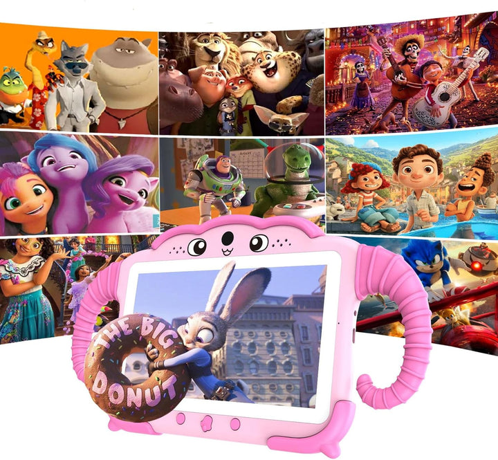 Tableta para niños de 7 pulgadas para niños de 3 a 7 años, tabletas...