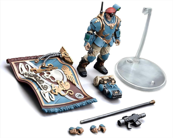 JOYTOY Warhammer - Figura de acción a escala 1\/18 40K Astra Milita...