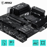 MSI B550 Gaming WIFI6E Motherboard, ATX - Compatible con AMD Ryzen...