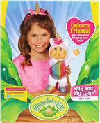 Cabbage Patch Kids CPK and Me - Muñeca de unicornio brillante de 9 pulgadas y accesorio de diadema de unicornio a juego