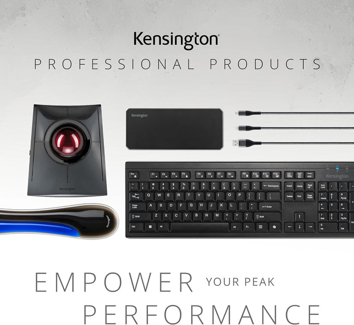 Kensington Juego de escritorio inalámbrico KM150 EQ, teclado y mous...