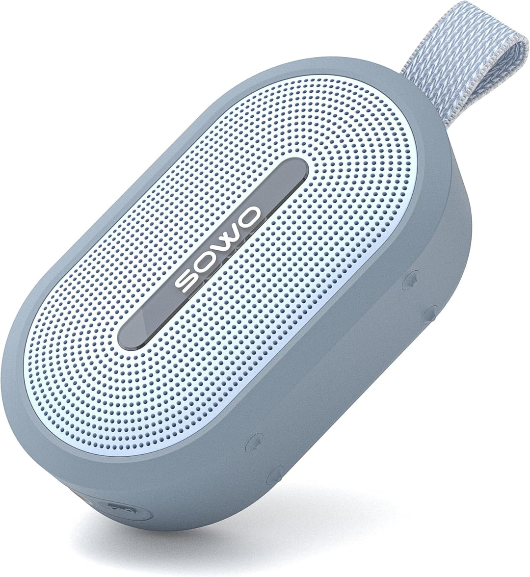 SOWO Altavoz pequeño portátil inalámbrico, altavoz Bluetooth ultra...